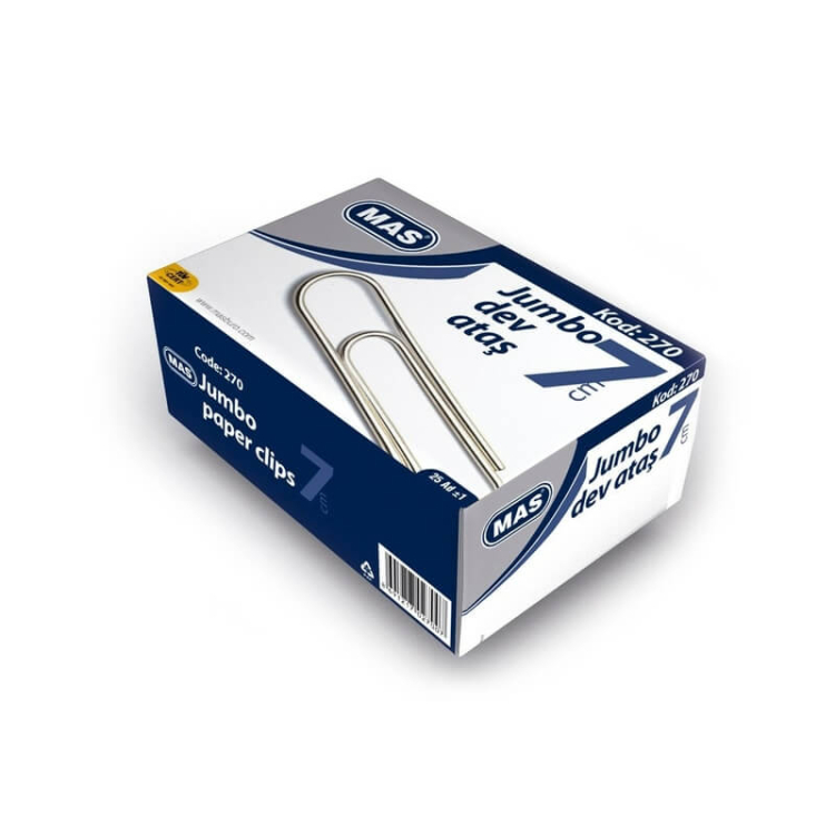 Mas Dev Ataş Jumbo Tip 7 Cm 25 Adet 