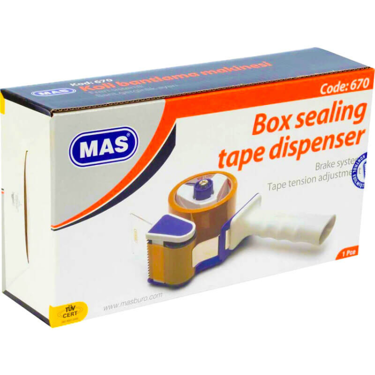 Mas Koli Bantlama Makinesi 2 inç 50 Mm 