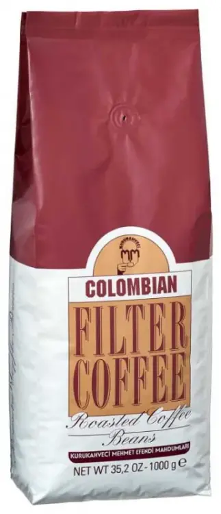 Mehmet Efendi Colombian Çekirdek Filtre Kahve 1 Kg 