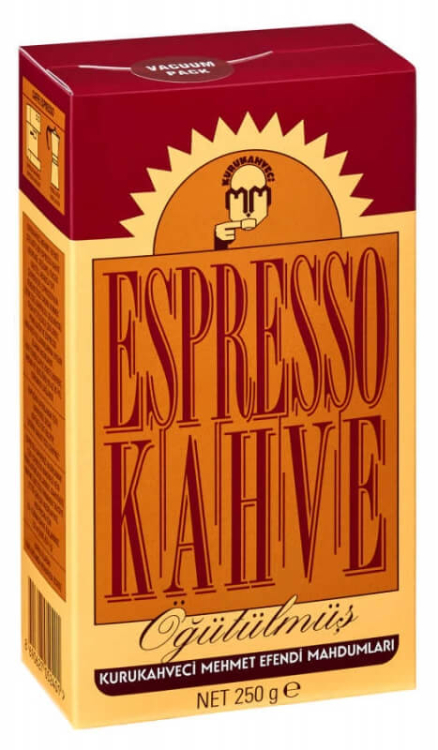Mehmet Efendi Espresso Kahve Öğütülmüş 250 Gr 