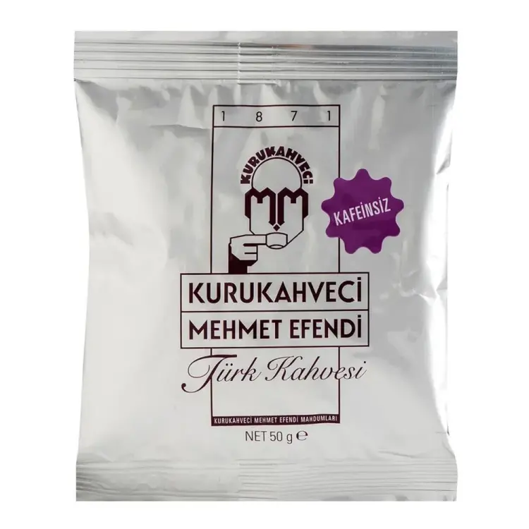 Mehmet Efendi Kafeinsiz Türk Kahvesi 50 Gr - Mehmet Efendi