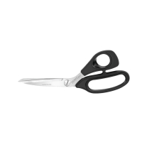 Merze Soft Plastik Saplı Jilet Ağızlı Süper Kumaş ve Deri Makası (M8210 RB - 8 İnç - 210 mm) D-197 - Mercan Makas