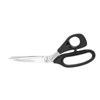 Merze Soft Plastik Saplı Süper Kumaş ve Deri Makası (M8250 RB - 10 İnç - 250 mm) D-199 - Mercan Makas