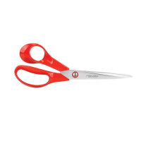 Merze Sol El İçin Kumaş ve Deri Makası Plastik Saplı (9950 - No:8 / M-207) D-217 - 1