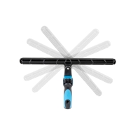 Moerman SwivelMaster Premium T-Bar Oynar Başlıklı Cam Peluş Aparatı 45 Cm - 3