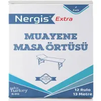 Nergis Extra Muayene Masa Örtüsü 13 Mt x 50 Cm 12 Rulo