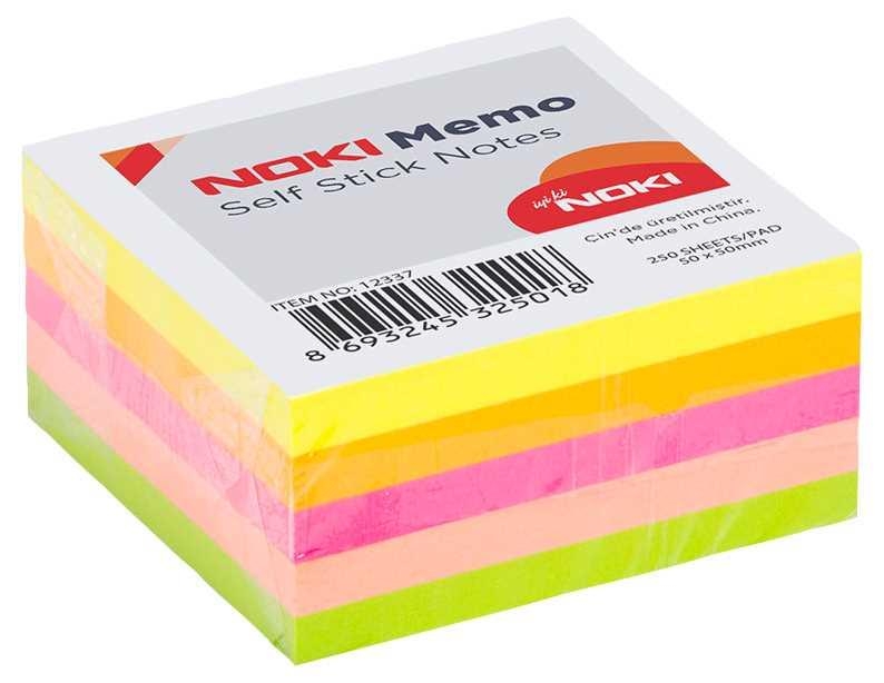 Noki Memo 50x50 Post-İt 5 Renk 250 Yaprak