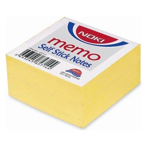 Noki Memo 75x75 Sarı Küp Blok 400 Yaprak 