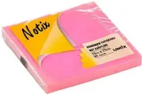 Notix Yapışkanlı Not Kağıdı Neon Pembe 80 Yaprak 75x75 mm (N-NP-7575) - 1