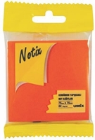 Notix Yapışkanlı Not Kağıdı Neon Turuncu 80 Yaprak 75x75 mm (N-NT-7575-FP) - Notix