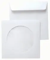 Oyal Cd Zarfı 12.5x12.5 Pencereli Beyaz 90 Gr 1000 Li