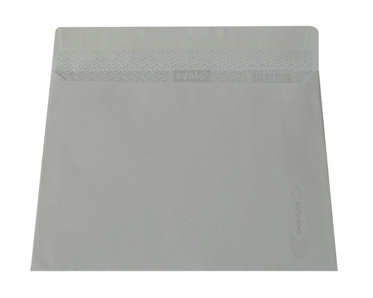 Oyal Kare Zarf Beyaz 110 Gr Silikonlu 500 Lü