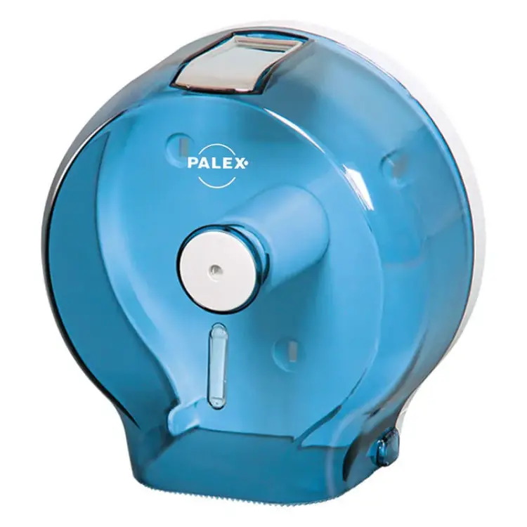 Palex Jumbo Tuvalet Kağıdı Dispenseri Şeffaf Mavi - 1