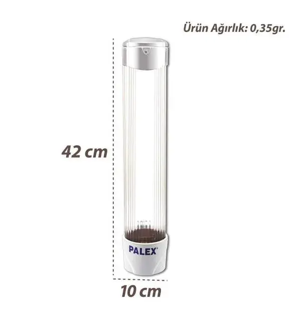 Palex Karton Bardak Dispenseri Vidalı Beyaz - 2