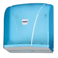 Palex Z Katlama Havlu Dispenseri Şeffaf Mavi