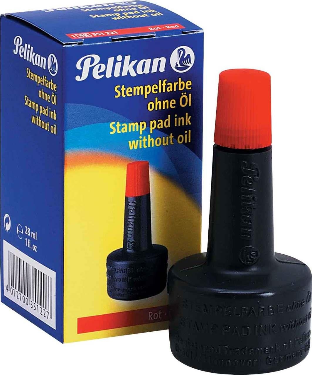 Pelikan Istampa Mürekkebi 30 Ml Kırmızı 351221