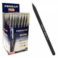 Pensan Büro Tükenmez Kalem 1 mm Siyah 50 Li 2270