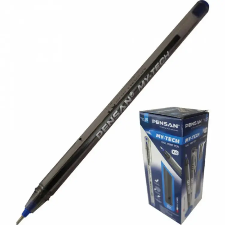 Pensan My-Tech Tükenmez Kalem 1.0 mm Mavi 25 Li 2250 - 1