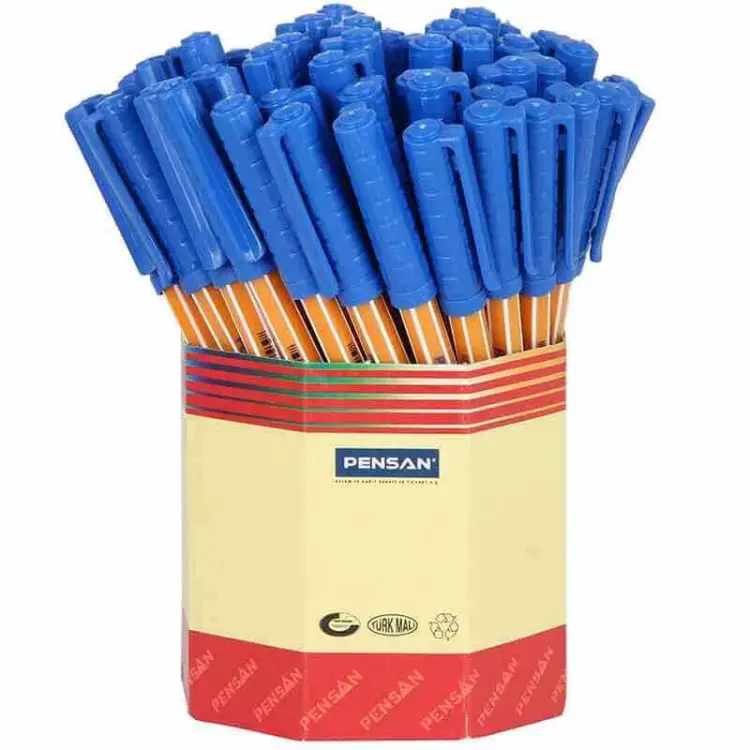Pensan OfisPen Tükenmez Kalem Mavi 1 mm 60 Lı 1010 - 1