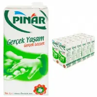 Pınar Tam Yağlı Süt 1 Lt 12 Li