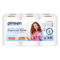 Pinson Comfort Sensörlü Dispenser Havlu 21 Cm 6 Lı 70 Mt - Pinson Professional