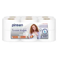 Pinson Premium Mini İçten Çekmeli Tuvalet Kağıdı 12 Li 120 Mt