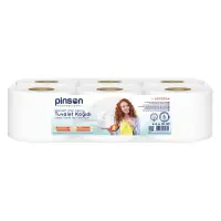 Pinson Standart İçten Çekmeli Tuvalet Kağıdı 6 Lı 140 Mt