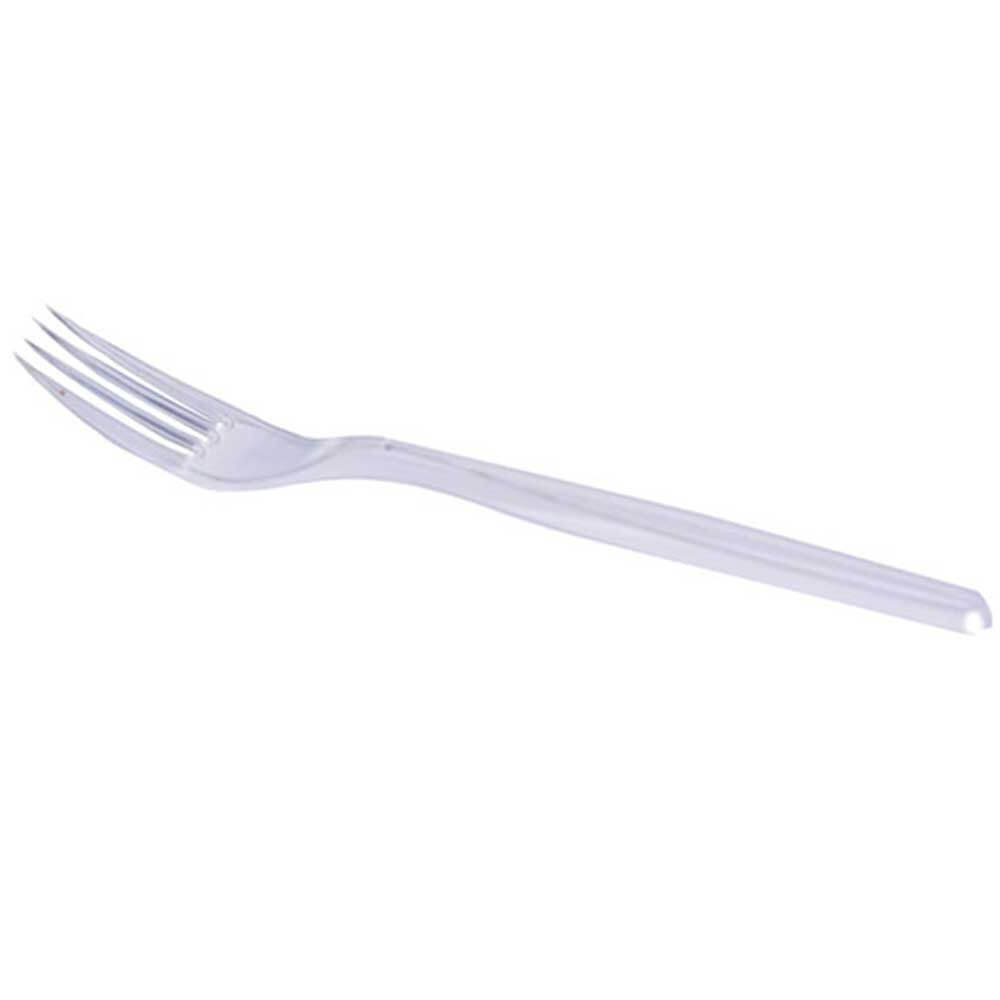 Plastik Çatal Lüx Dizili 100 Adet