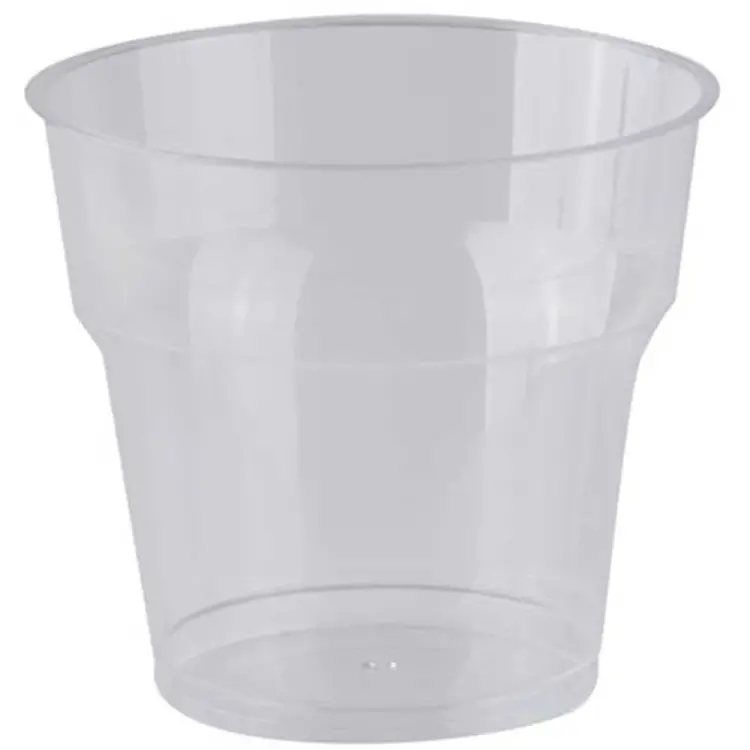 Plastik Kristal Kup Bardak 200 Ml 100 Adet - 1