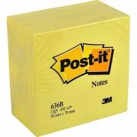 Post-it Yapışkanlı Not Kağıdı Sarı 76x76 mm 636B 450 Yaprak