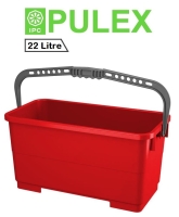 Pulex Camcı Temizlik Kovası 22 Litre Kırmızı - 1