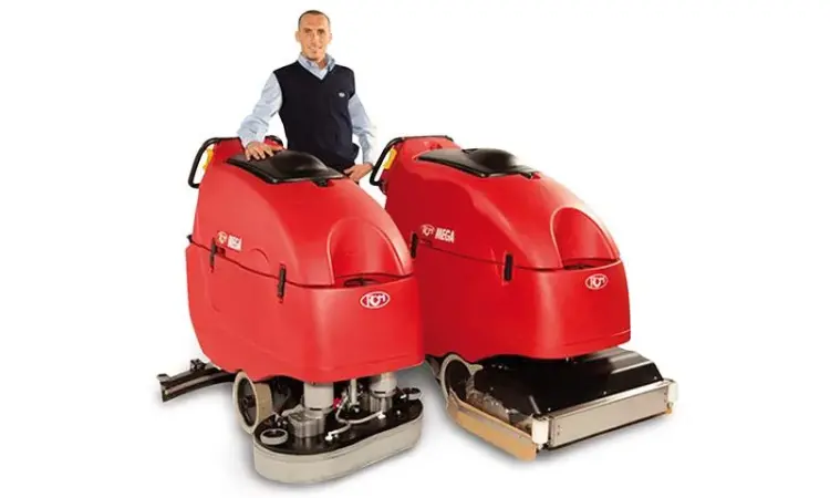 RCM Mega II 802 Profesyonel İticili Zemin Yıkama Makinesi - 3