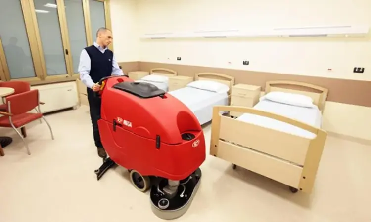 RCM Mega II 802 Profesyonel İticili Zemin Yıkama Makinesi - 5