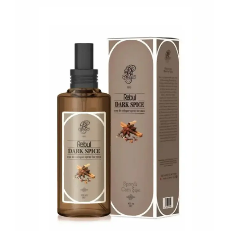 Rebul Kolonya Dark Spice Koyu Baharat Cam Şişe 250 Ml - Rebul Kolonya
