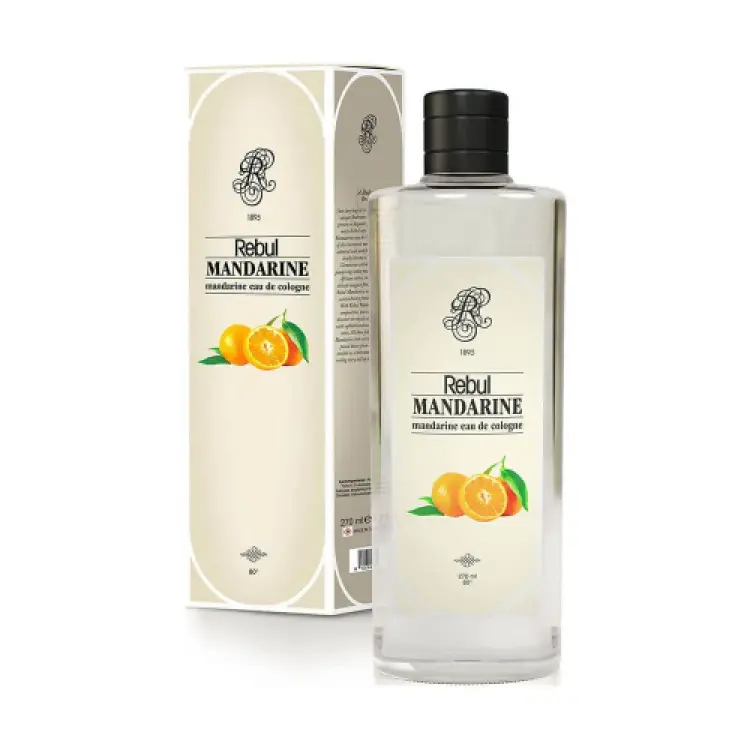 Rebul Kolonya Mandarine Mandalina Cam Şişe 250 Ml - 1