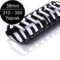 Sarff Plastik Spiral Delux Beyaz 38 mm 50 Li - 1