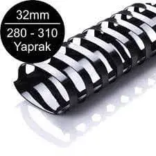Sarff Plastik Spiral Delux Kırmızı 32 mm 50 Li - 1