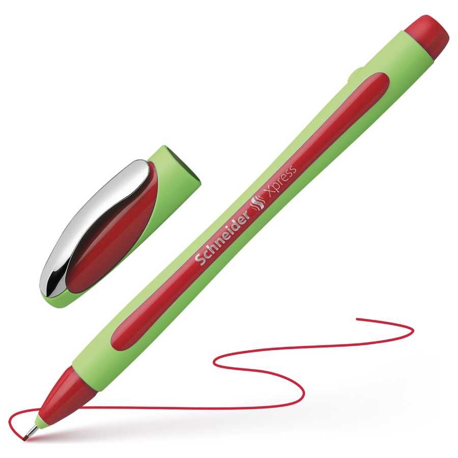 Schneider Xpress Fiber Uçlu Kalem Kırmızı 0.8 Mm