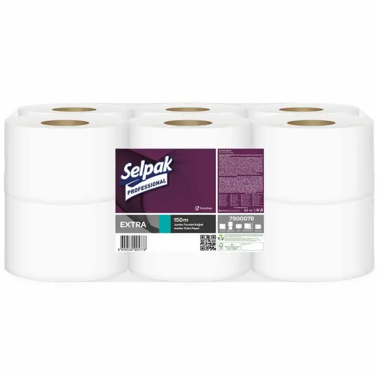 Selpak Professional Extra Jumbo Tuvalet Kağıdı 12 Li 150 Mt - 1