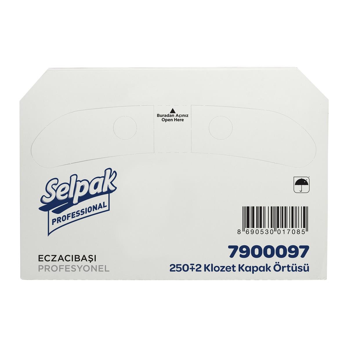 Selpak Professional Premium Klozet Kapak Örtüsü 250 Li