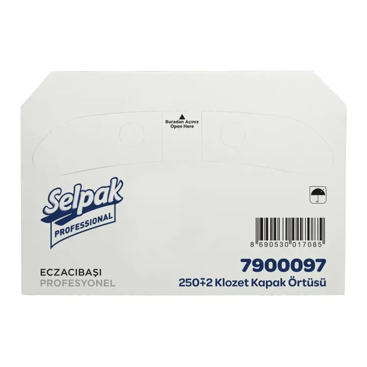 Selpak Professional Premium Klozet Kapak Örtüsü 250 Li 