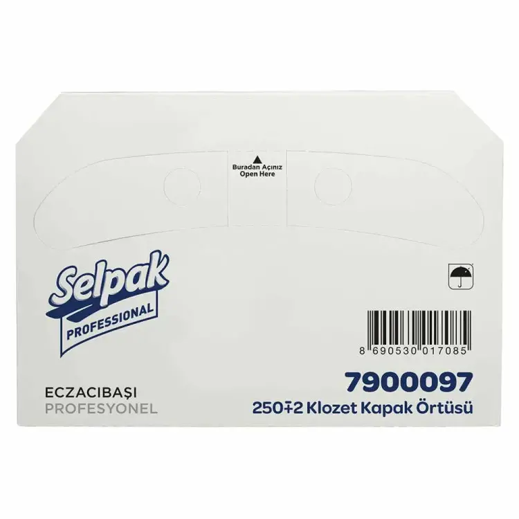 Selpak Professional Premium Klozet Kapak Örtüsü 250 Yaprak 10 Paket - 1