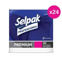 Selpak Professional Premium Mini Peçete 50 Li 24x24 Cm 24 Paket - 1