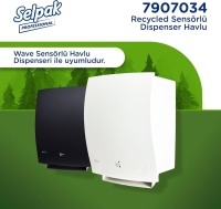 Selpak Professional Recycled Sensörlü Dispenser Havlu 21 Cm 135 Metre 6 Lı - 4