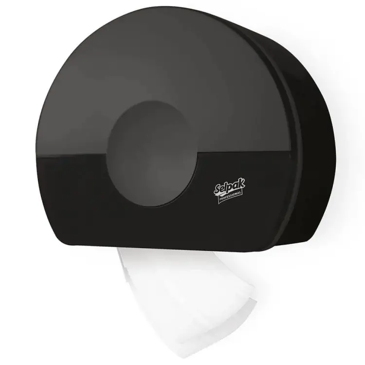 Selpak Professional Touch Tuvalet Kağıdı Dispenseri Siyah - 1