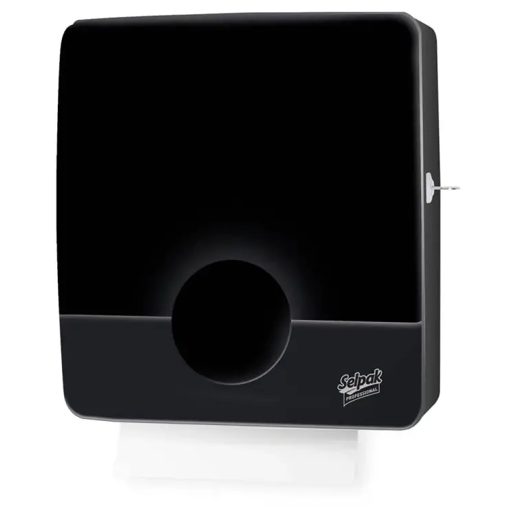 Selpak Professional Touch Z Katlama Havlu Dispenseri Siyah 