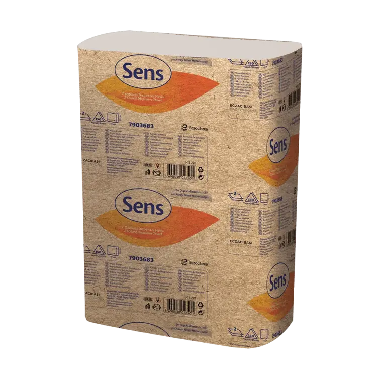 Sens Z Katlama Dispenser Havlu 150 Li 12 Paket - Sens