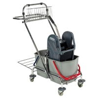 Sprintus Çift Kovalı Presli Krom Pro Temizlik Arabası 17 Lt - 1