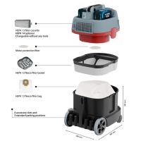 Sprintus Era İgo 5 Ah Akülü Profesyonel Kuru Tip Elektrikli Süpürge - 3