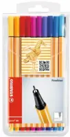 Stabilo Gliss Keçeli Kalem Set Point 88 20 Renk Askılı Paket 8820